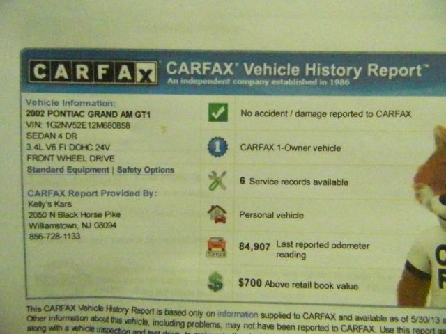 2002 Pontiac Grand Am XLT Lariat CREW CAB FX4