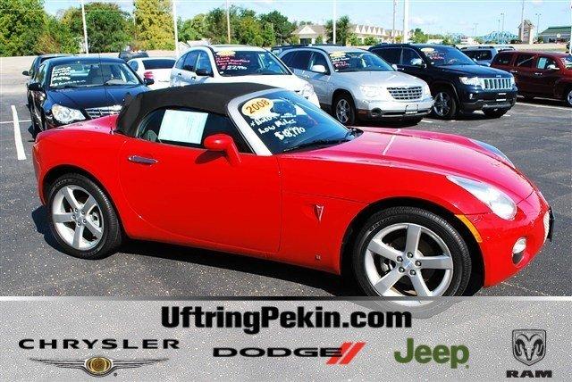 2008 Pontiac Solstice 2dr Cpe Deluxe Coupe