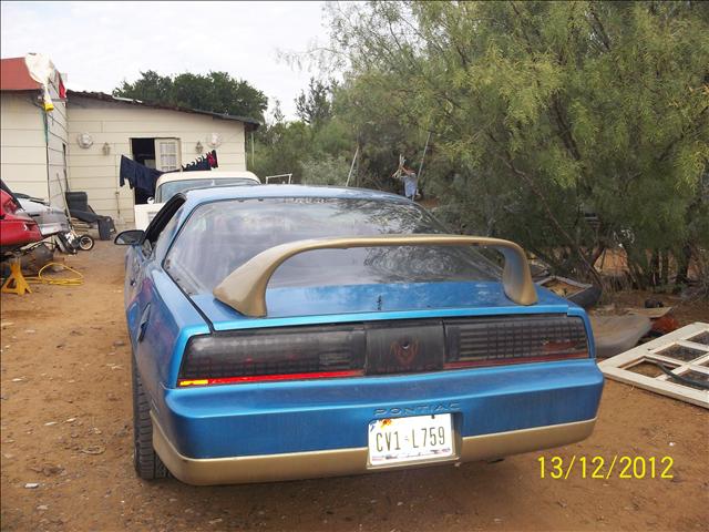 1987 Pontiac TRANS AM Unknown