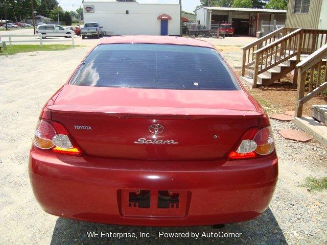 2002 Toyota Camry Solara Unknown