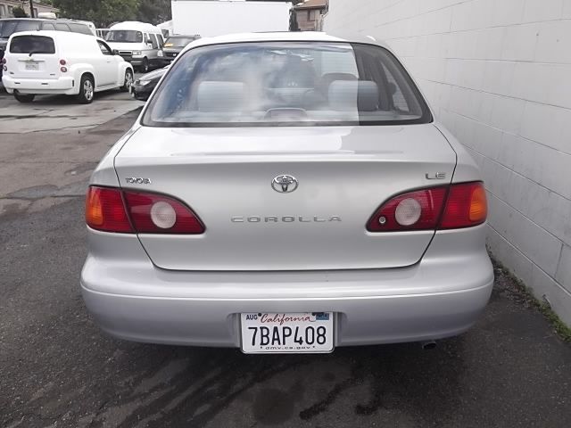 2001 Toyota Corolla 4dr Reg WB