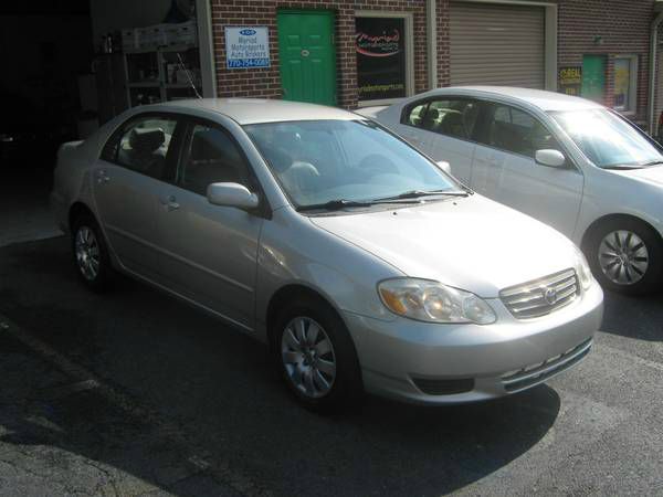 2003 Toyota Corolla X