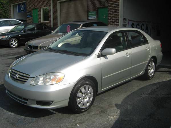 2003 Toyota Corolla X