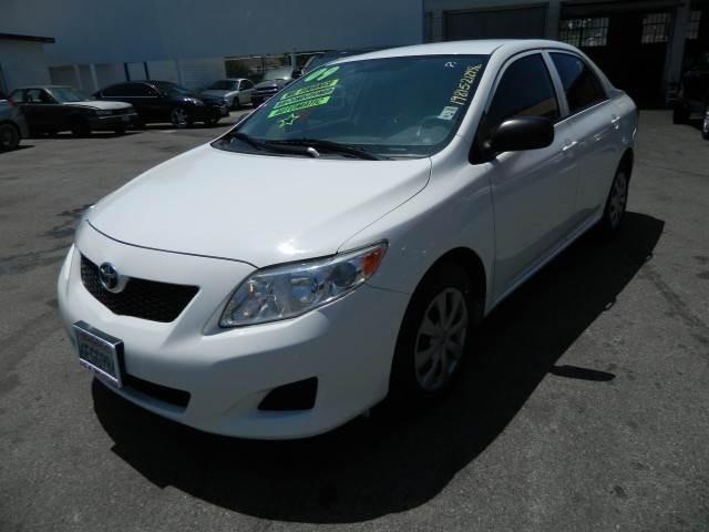 2009 Toyota Corolla 4DR 4WD Sport AT