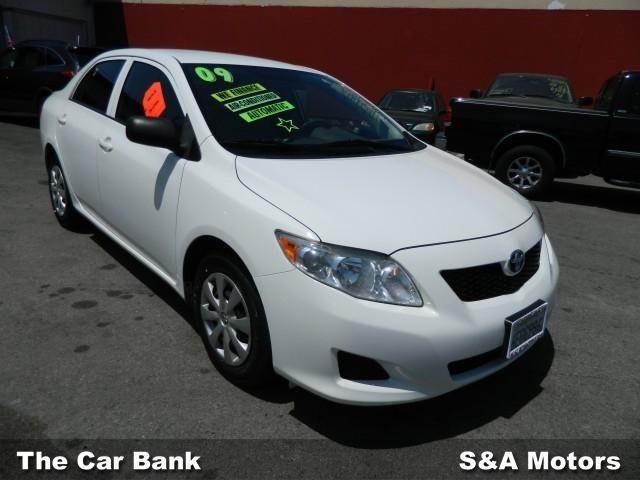 2009 Toyota Corolla 4DR 4WD Sport AT