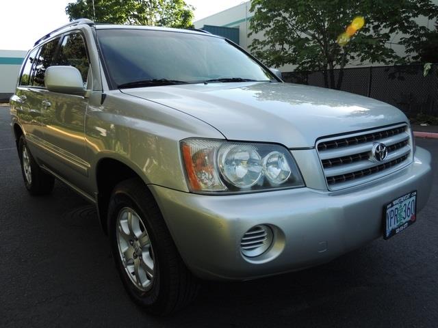 2002 Toyota Highlander SV 4dr SUV