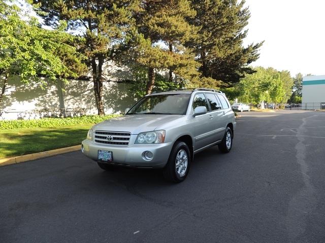 2002 Toyota Highlander SV 4dr SUV