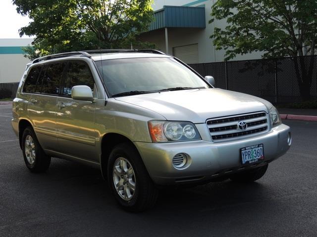 2002 Toyota Highlander SV 4dr SUV