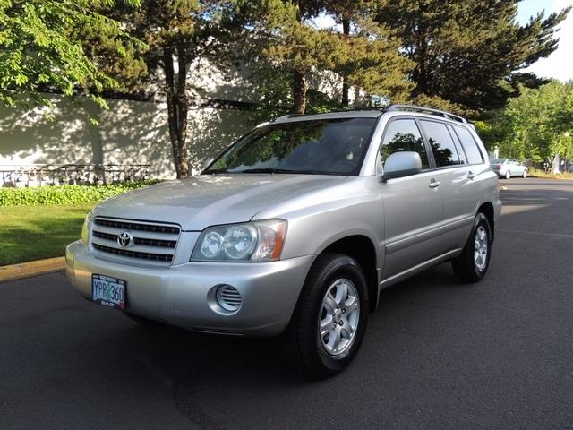 2002 Toyota Highlander SV 4dr SUV