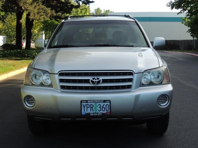 2002 Toyota Highlander SV 4dr SUV