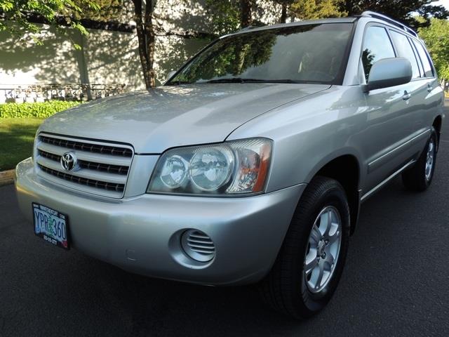 2002 Toyota Highlander SV 4dr SUV