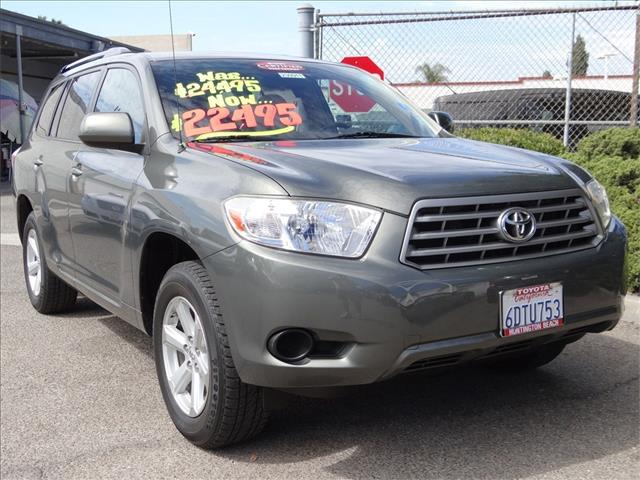 2008 Toyota Highlander Sedan Manual