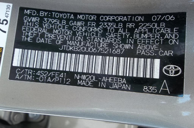 2006 Toyota Prius Graphite