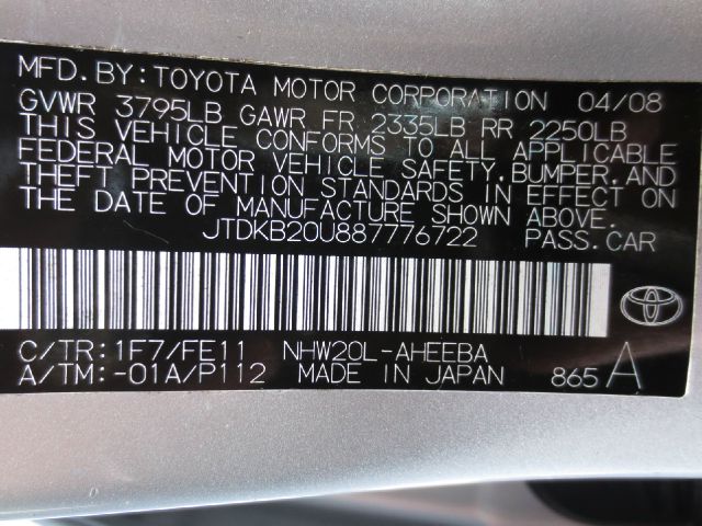 2008 Toyota Prius LTHR TRIM