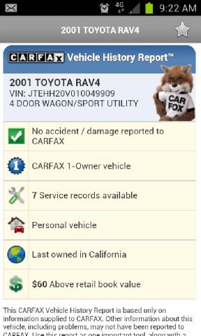 2001 Toyota RAV4 4wd