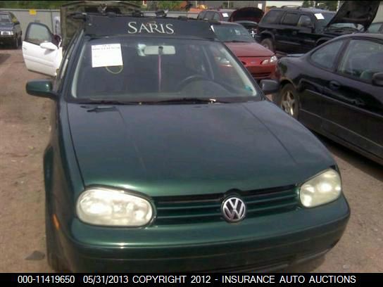 2000 Volkswagen Golf X V6 Manual 2WD