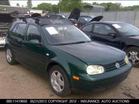 2000 Volkswagen Golf X V6 Manual 2WD